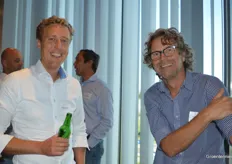 Martijn van Noort (Hillenraad Partners) en Will Zuijderwijk (World Horti Center)